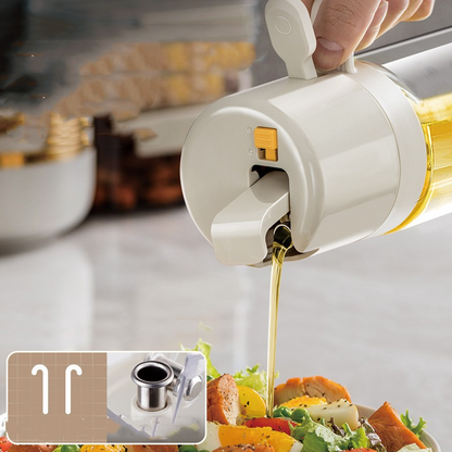 2-in-1 Oil Sprayer & Bottle – Perfect for Cooking & BBQ